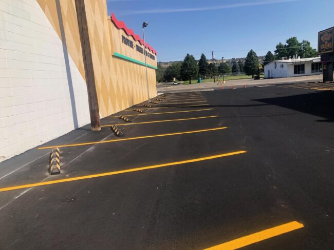 parking lot striping